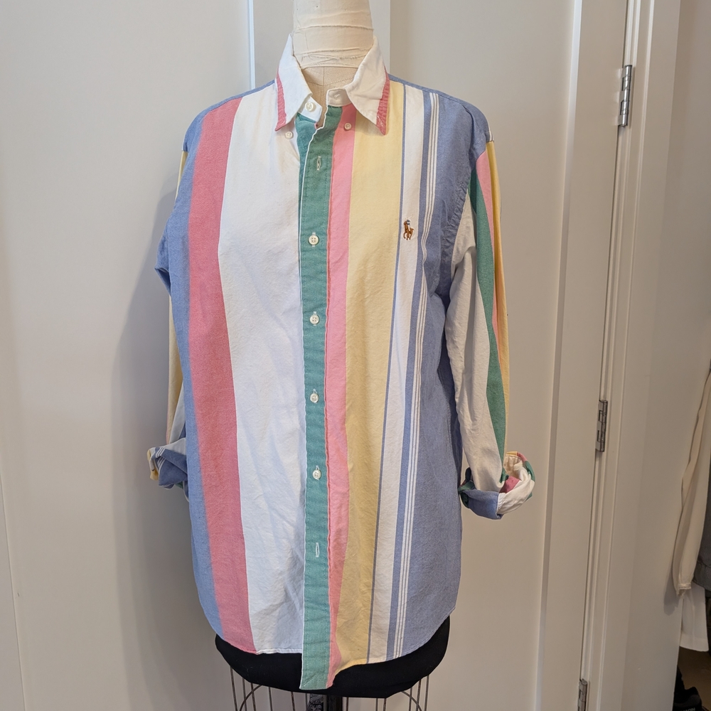 Polo Ralph Lauren Multicolor Striped Men's Shirt